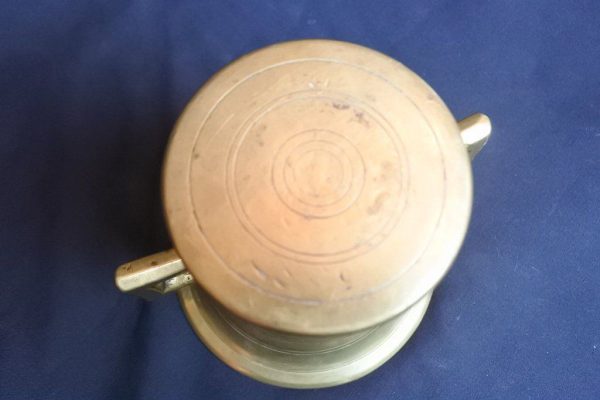 Antique 19th Century Bell Metal Pestle & Mortar – Georgian/Victorian Apothecary - Image 5