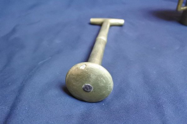 Antique 19th Century Bell Metal Pestle & Mortar – Georgian/Victorian Apothecary - Image 8