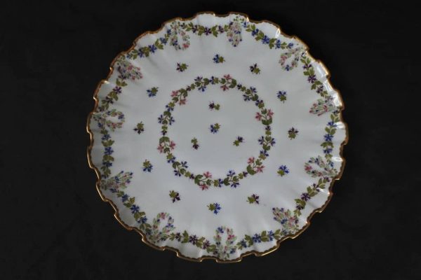 Pair of 19th Century Copeland Hand Painted Plates – English Porcelain c.1880 - Image 3
