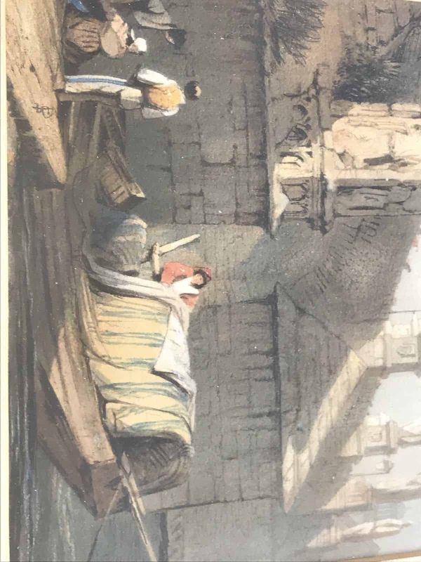 Rare Original Watercolour Charles Bridge, Samuel Prout 1784 - 1852 - Image 7
