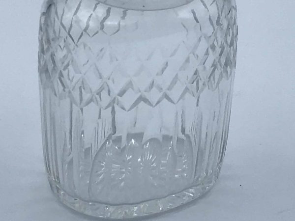 Pair Antique Cut Glass Bottles / Jars Tea Caddy / Pickle / Dressing Table ? - Image 7