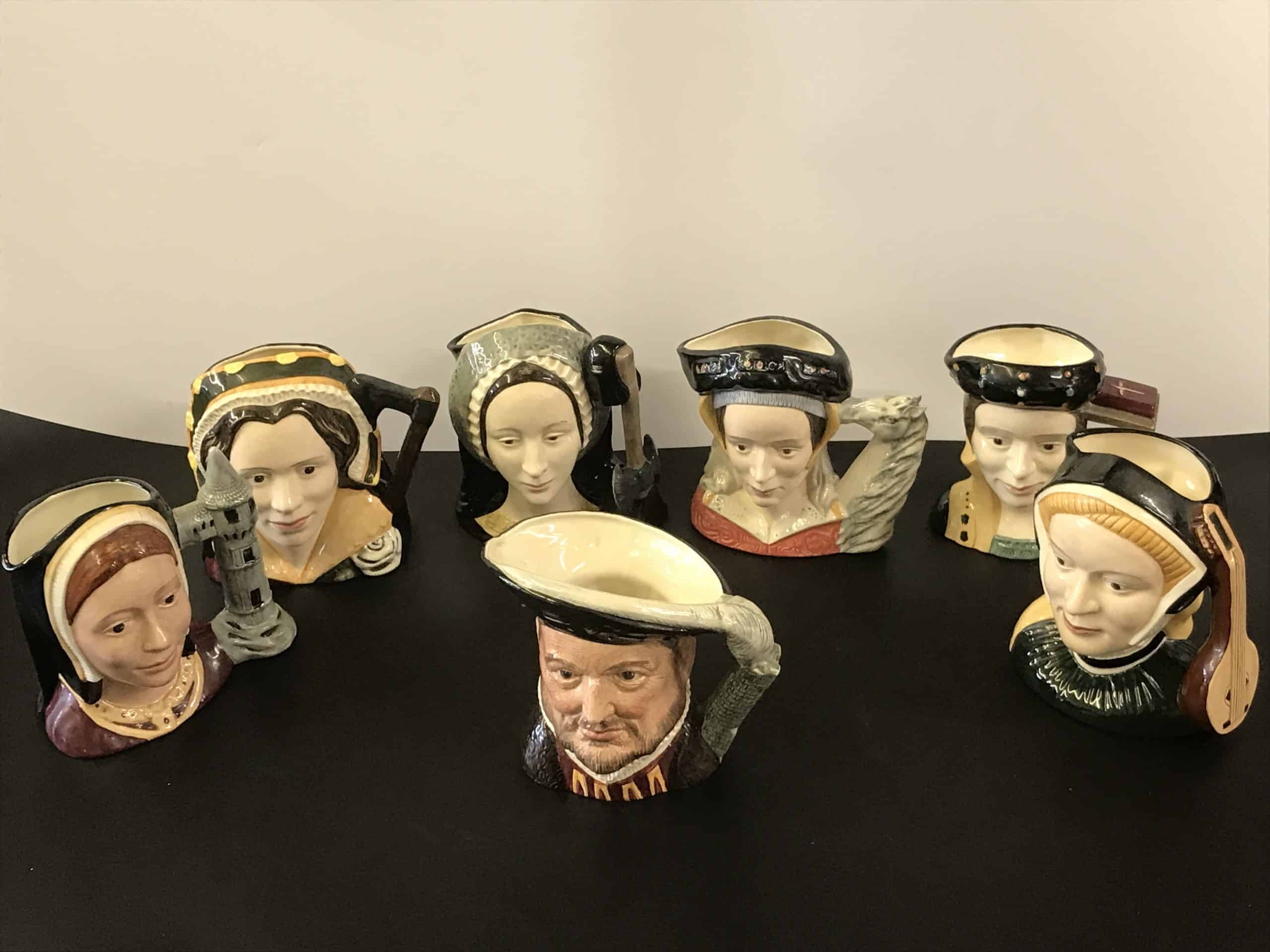 Royal Doulton Henry VIII & Six Wives Character Jugs – Full Set - Image 2