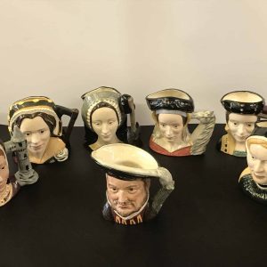 Royal Doulton Henry VIII & Six Wives Character Jugs – Full Set