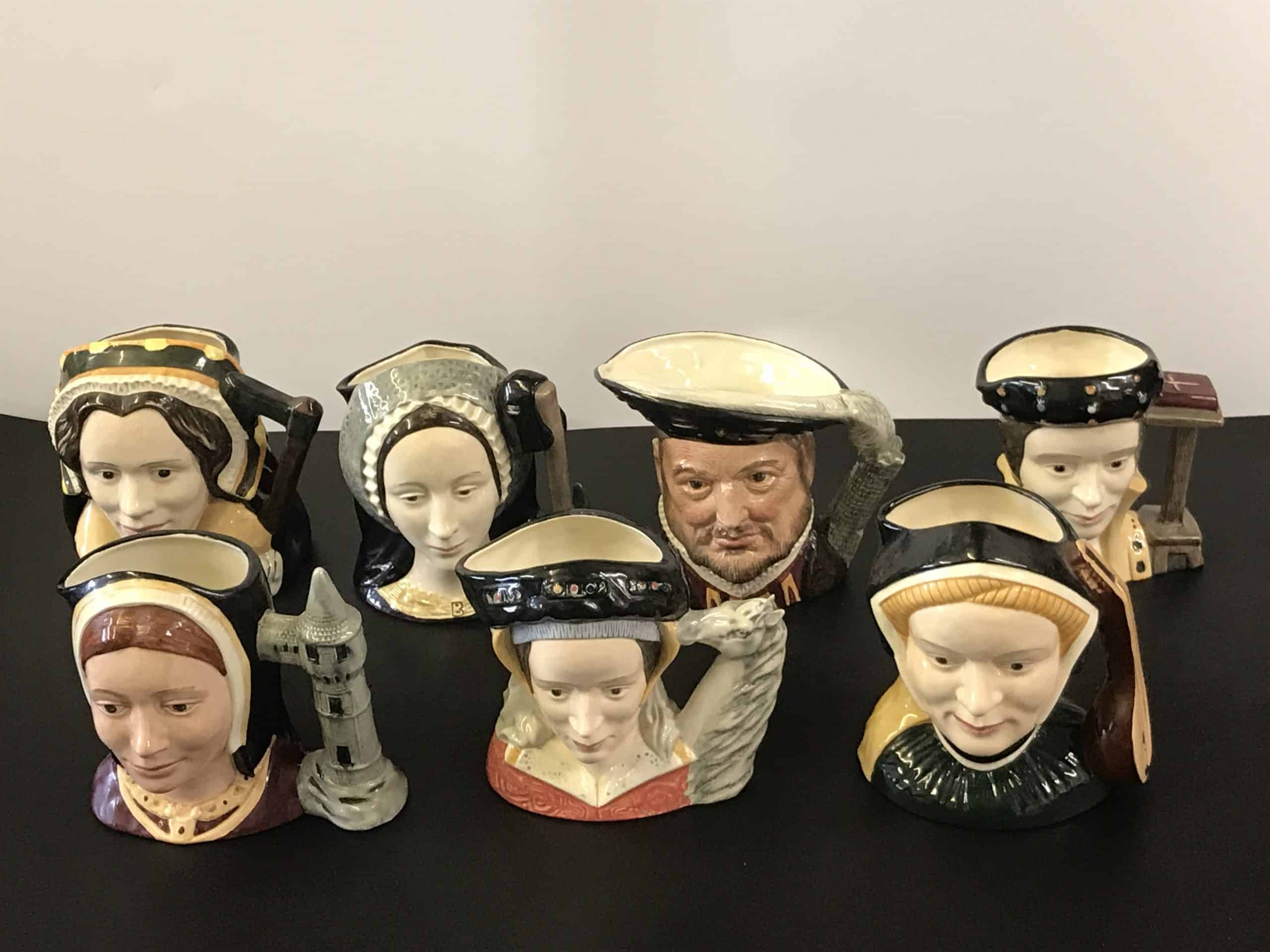 Royal Doulton Henry VIII & Six Wives Character Jugs – Full Set - Image 31