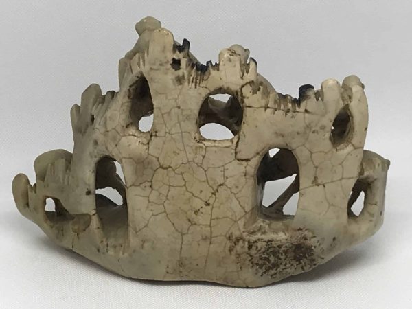 Chinese Soapstone Sculpture – Monkeys, Deer, Bats & Birds, 9.5" - Image 9