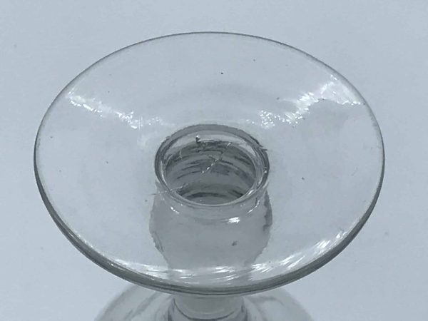 Mid 19th Century Victorian Engraved Bucket Rummer Drinking Glass - Image 5