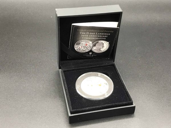 sterling silver proof coin the d day landings 70th anniversary commemorative crown - Image 6
