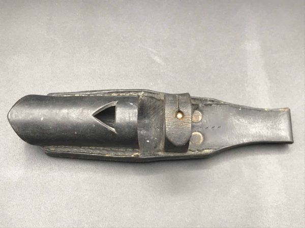 WWII Military Police MP Leather Truncheon & Holder – Authentic 1940s Night Stick - Image 3