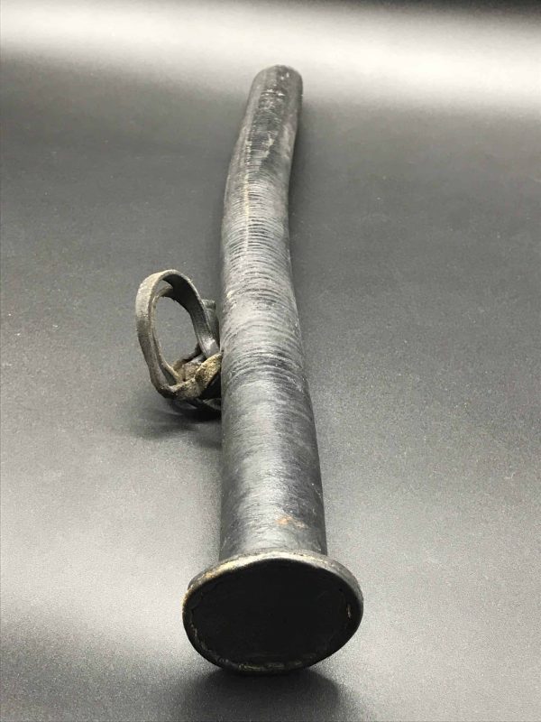 WWII Military Police MP Leather Truncheon & Holder – Authentic 1940s Night Stick - Image 10
