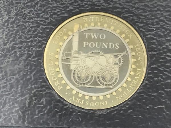 Set British Decimal Coins 2004 1P 2p 5p 10p 20p 50p £1 £2 - Image 8
