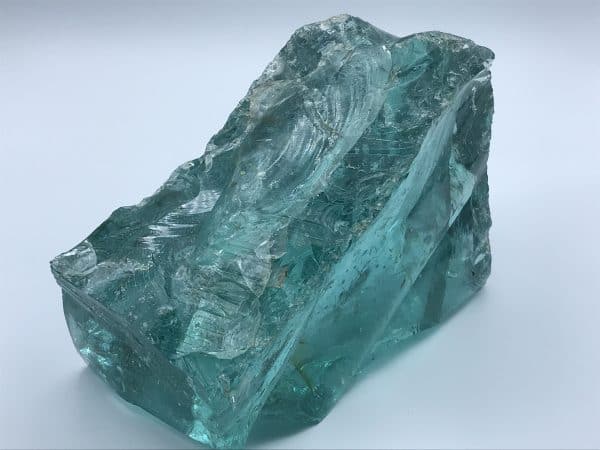 Spectacular & Large Geological Specimen Aqua Green Obsidian