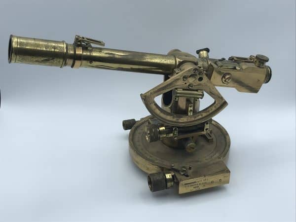 WWI British Military Brass Theodolite – E.R. Watts & Son No. 503 (No.5 MK1) - Image 13