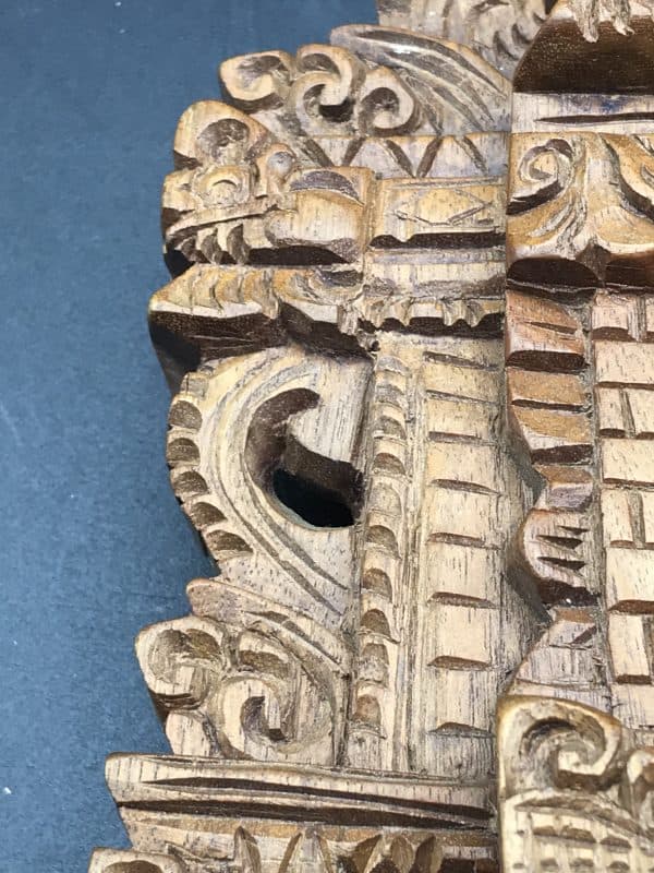 Hand-Carved Siamese Wood Bookends – Architectural Style, c.1900s - Image 10