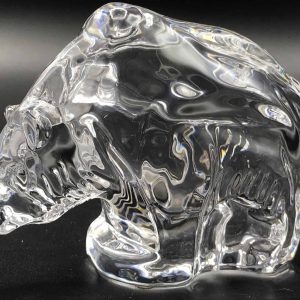 Sweedish Crystal / Glass Bear By Orrefors