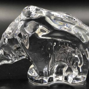 Sweedish Crystal / Glass Bear By Orrefors