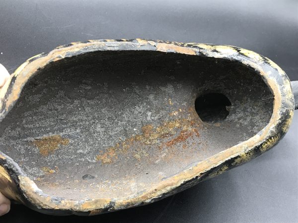Antique Cast Iron & Enamel Decoy Duck Sink Box – Hand-Painted & Highly Detailed - Image 8