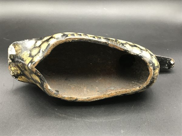 Antique Cast Iron & Enamel Decoy Duck Sink Box – Hand-Painted & Highly Detailed - Image 9