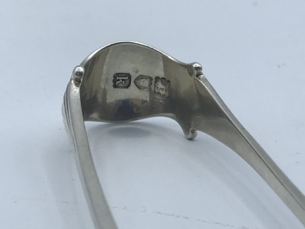 Sterling Silver Tongs / Nips by William Hutton & Sons Ltd  London 1905 - Image 5