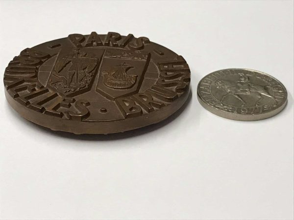 1963 Paris–Brussels Bronze Medal – SNCF Railway Electrification - Image 2
