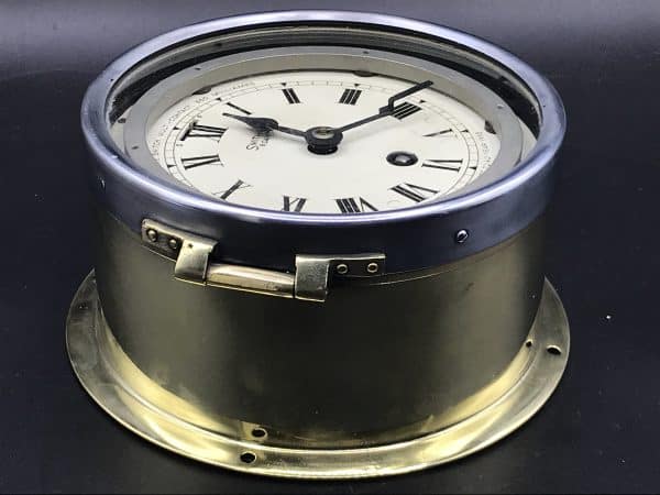 1950s Smiths APW 6578 Ship’s Bulkhead Clock – 8-Day Model (1955) - Image 6
