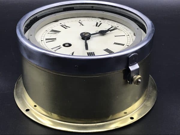 1950s Smiths APW 6578 Ship’s Bulkhead Clock – 8-Day Model (1955) - Image 7
