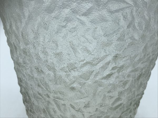 Mid-Century Scandinavian Textured Glass Ice Bucket – Ice Glass Style - Image 6