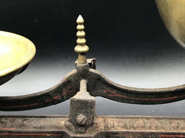 Antique Cast Iron Shop Weighing Scales H Webb & Co Birmingham - Image 5