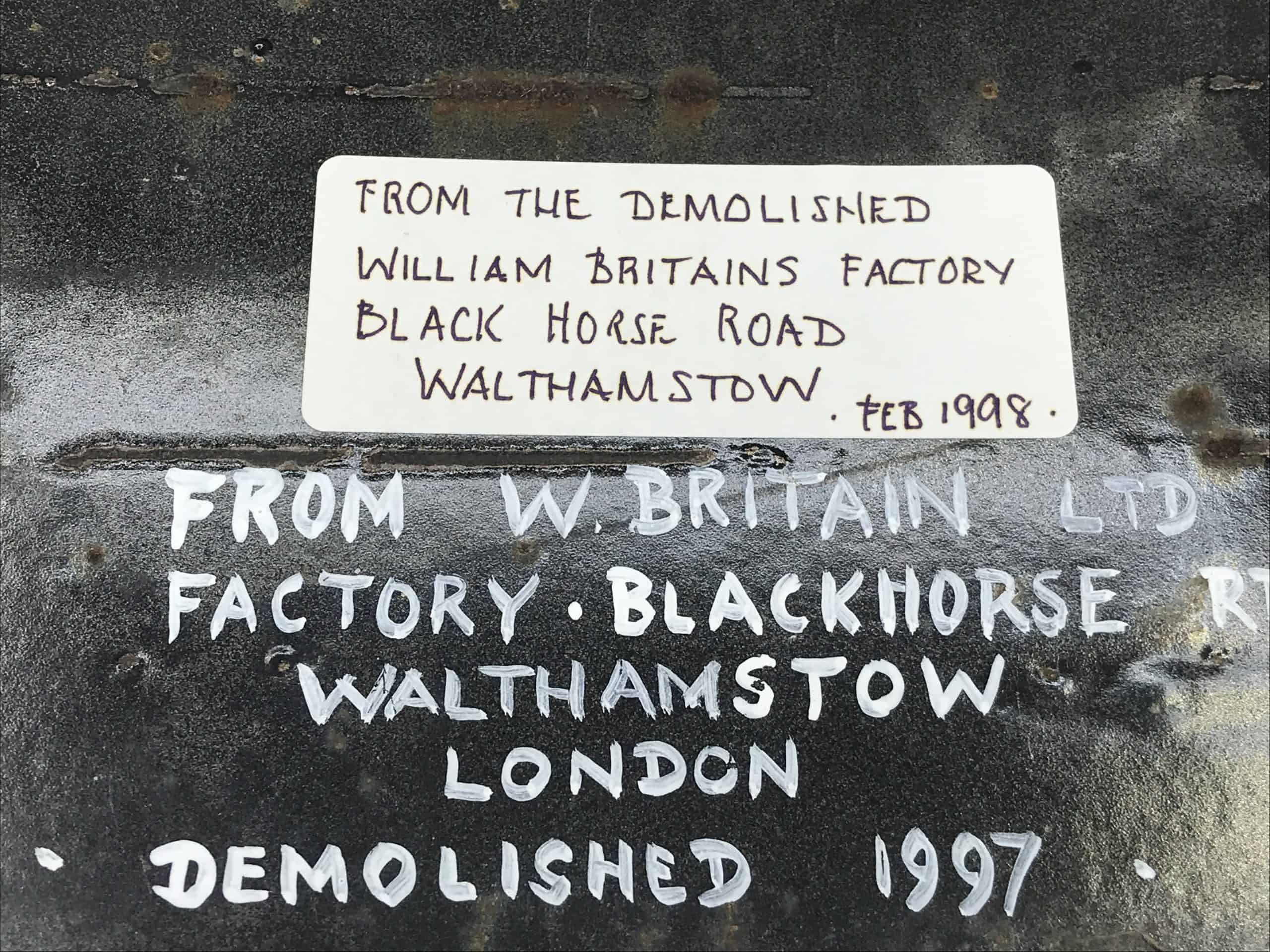 Enamel Fire Hydrant H Sign From The Britain's Factory - Image 6