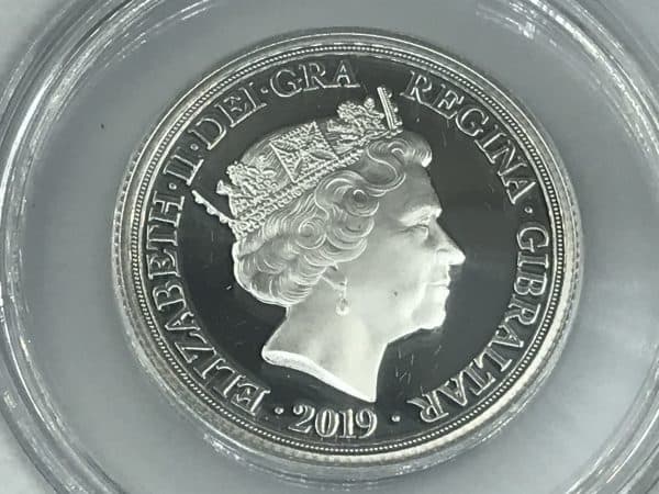 Pure Silver Proof Double Sovereign – Angela Pistrucci Design – COA & Box - Image 6