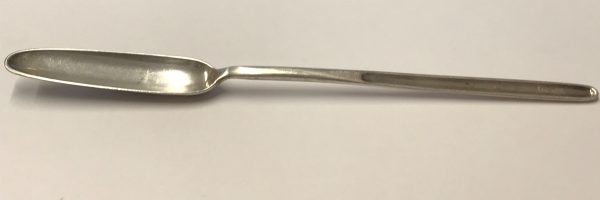 Antique Sterling Silver Bone Marrow Scoop – Hallmarked – 42g - Image 9