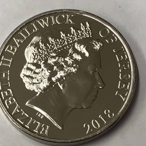 2018 The Royal Air Force RAF Centenary Jersey Five Pound Coin