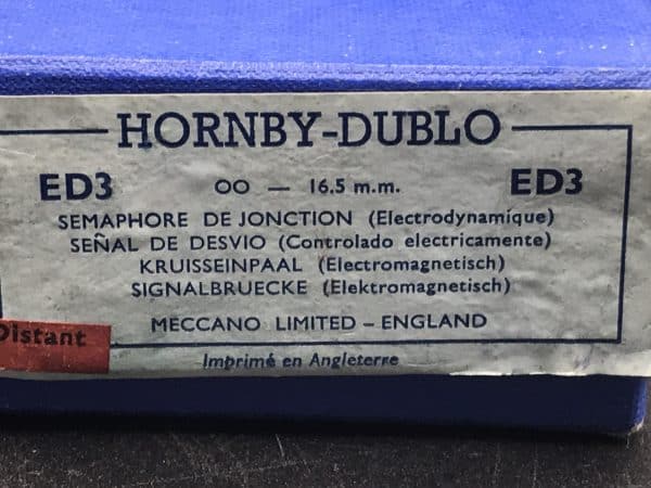 Hornby Dublo ED3 Junction Signal Distant Electrically Operated and Boxed - Image 5