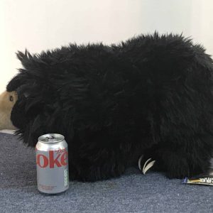 🧸 1998 STEIFF Smithsonian USA Sloth Black Bear – Limited Edition