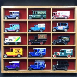 Collection Corgi Matchbox and Lledo Advertising Die Cast Trucks
