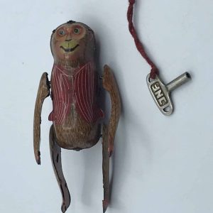 1960s Tin plate Clockwork Monkey