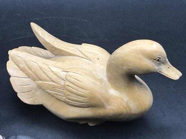 Group of Three Hand Carved and Hand Painted Wood Ducks - Image 4