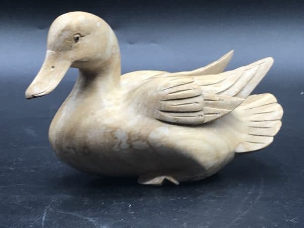 Group of Three Hand Carved and Hand Painted Wood Ducks - Image 7