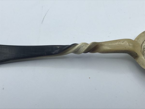 Rare 18th Century German Travelling Cutlery Set Horn Steel and Antler - Image 9