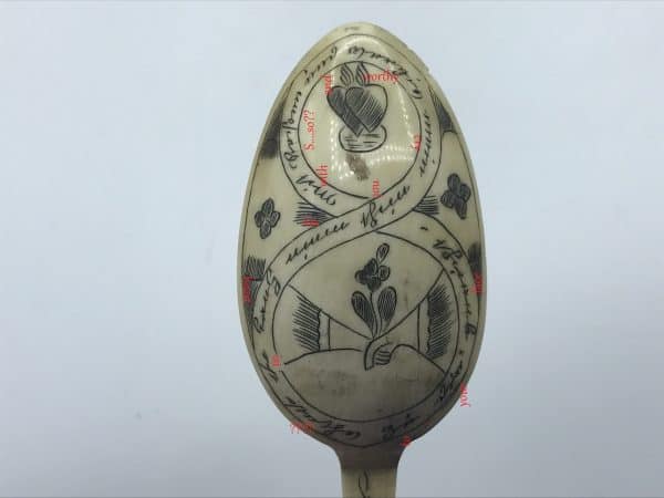 Rare 18th Century German Travelling Cutlery Set Horn Steel and Antler - Image 16