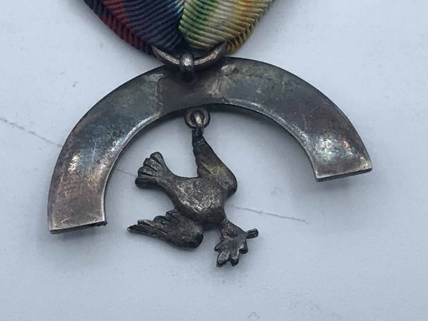 Royal Art Mariners Masonic Rainbow Medal Sterling Silver - Image 8