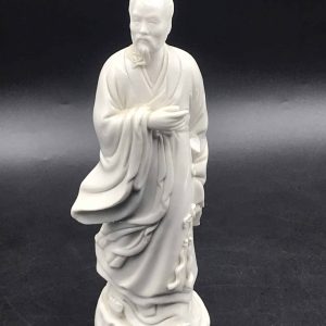 Chinese Blanc de Chine Porcelain Figure of an Elder 20th Century