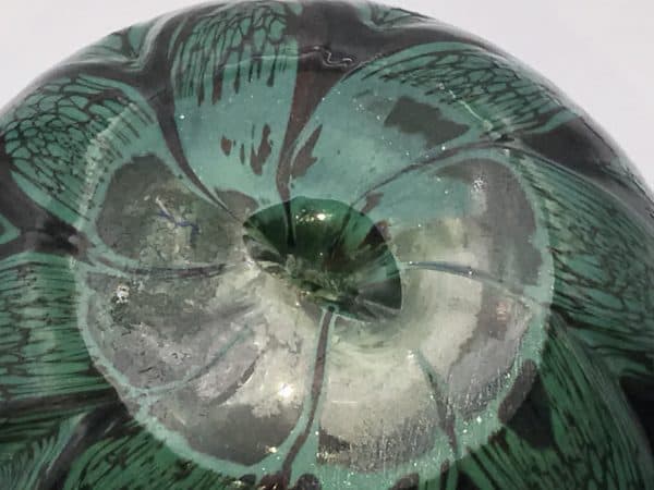 Vintage Glass Paperweight Iridescent - Image 6