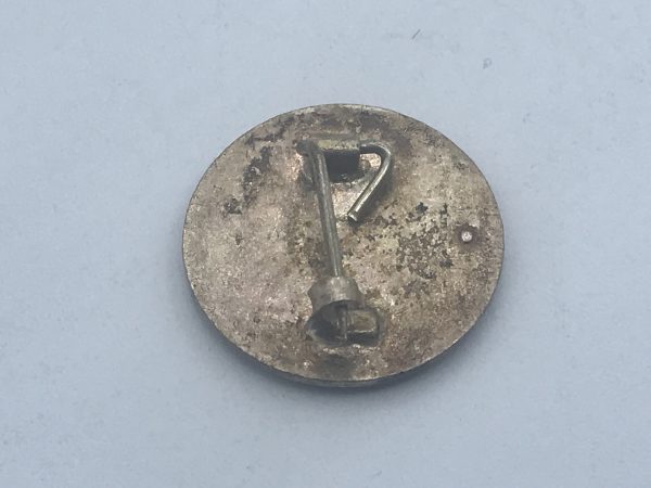 Antique Edwardian Welsh Teulu Duw Faith & Family Blue Cross Enamel Badge - Image 3