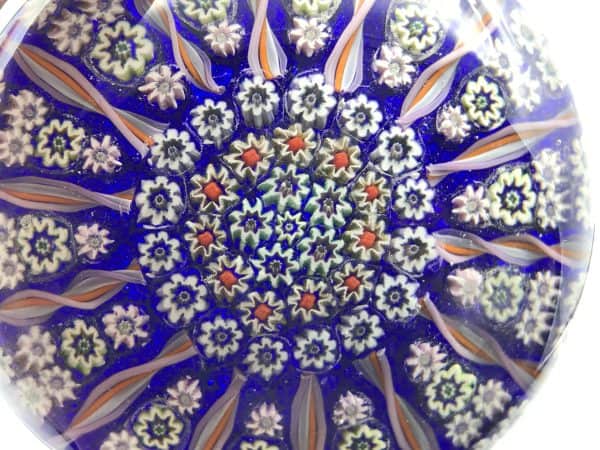 Rare Large Perthshire PP1 Millefiori Paperweight – 14-Spoke Design – Pre-1978 – Scottish Art Glass - Image 2
