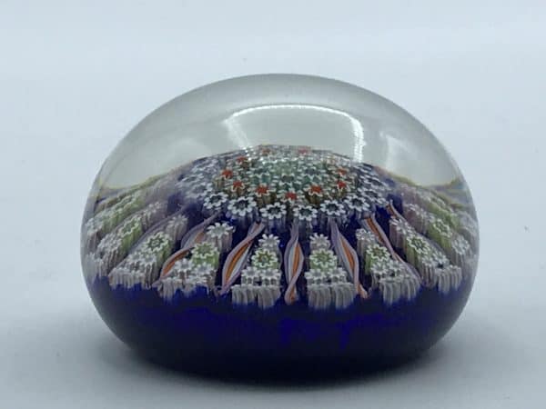 Rare Large Perthshire PP1 Millefiori Paperweight – 14-Spoke Design – Pre-1978 – Scottish Art Glass - Image 7