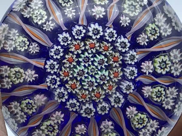 Rare Large Perthshire PP1 Millefiori Paperweight – 14-Spoke Design – Pre-1978 – Scottish Art Glass - Image 10