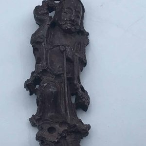 Chinese Soapstone Figure Carved Elder