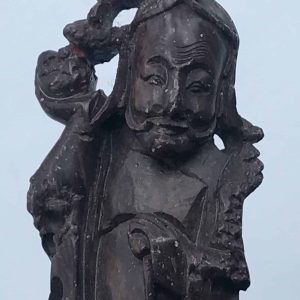 Chinese Soapstone Figure Carved Elder