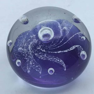 Beautiful Scottish Glass Paperweight Caithness