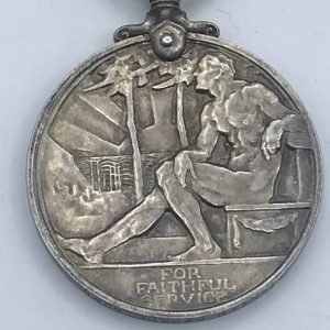 George V Imperial Service Medal – William George Bunn, 1932–1937